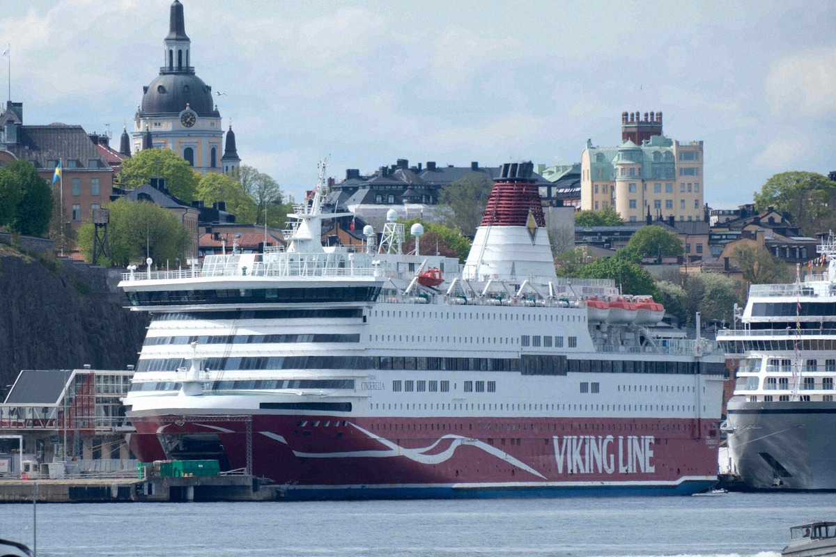 Viking Line's Viking Cinderella in Stockholm