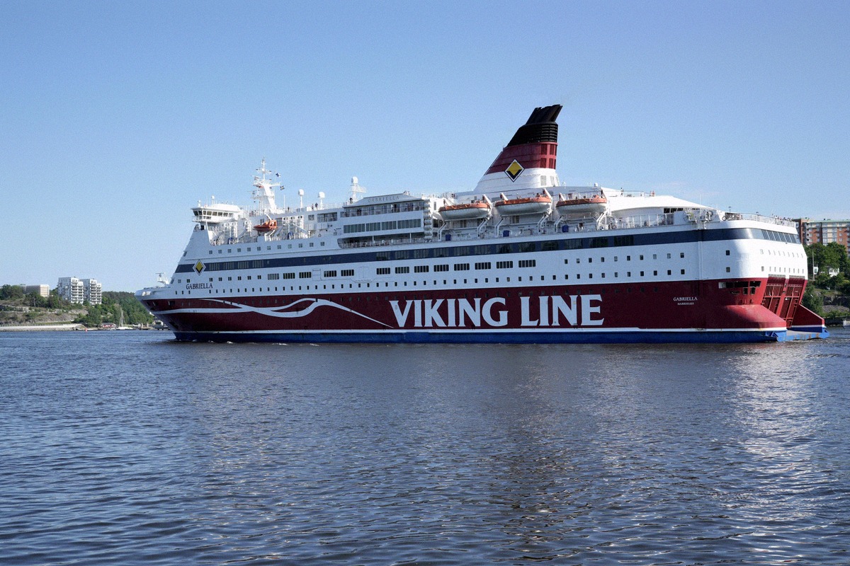 Viking Line ferry Gabriella in Stockholm