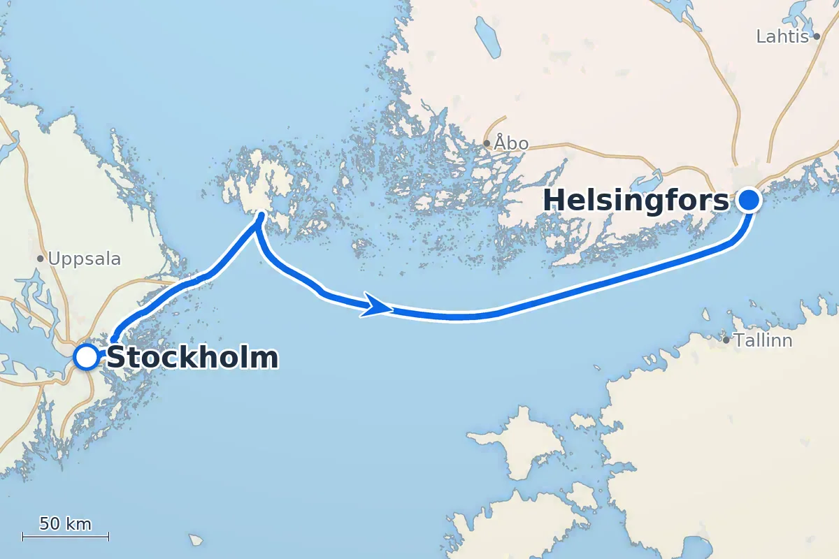 Stockholm - Helsingfors